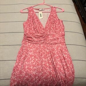 Lily Rose Pink‎ Floral Midi Dress